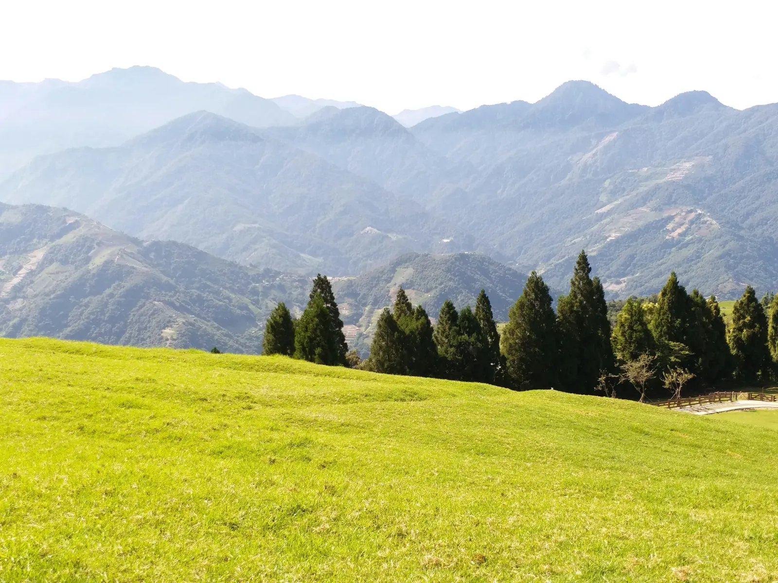 Taiwan's fields and mountains